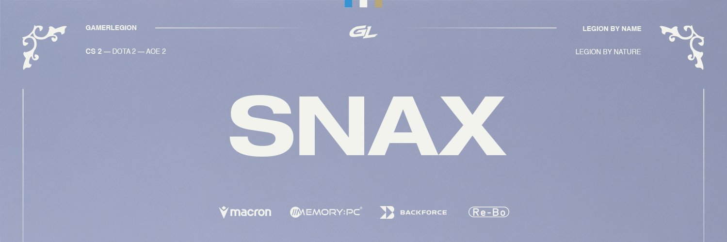 Snax's banner
