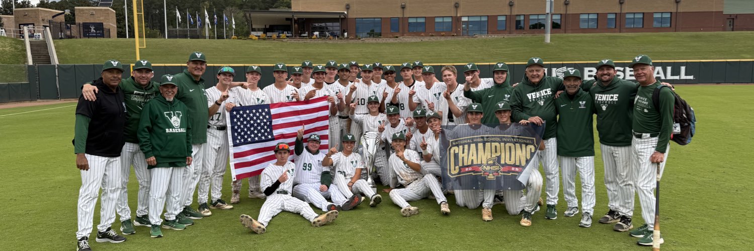 Venice High Baseball's banner