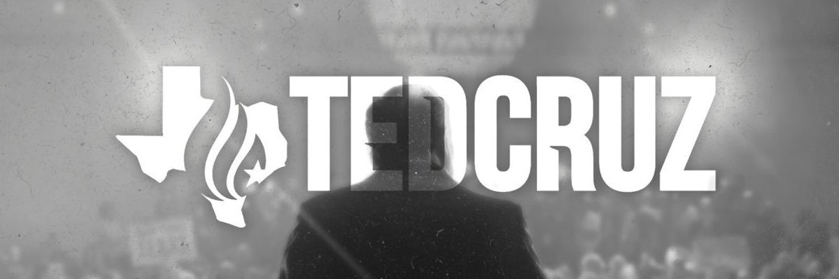 Ted Cruz's banner