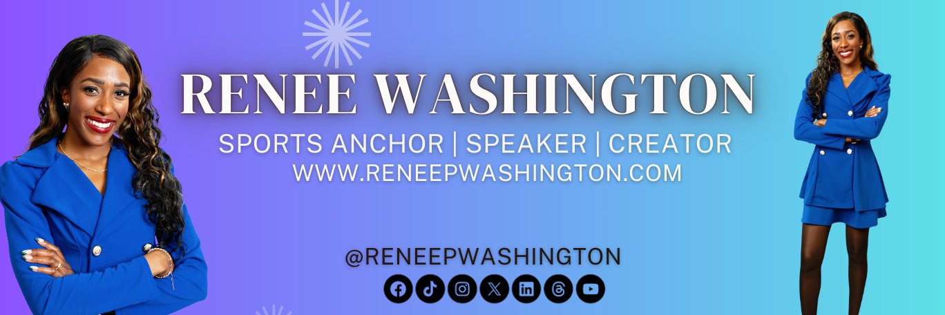 Renee Washington's banner