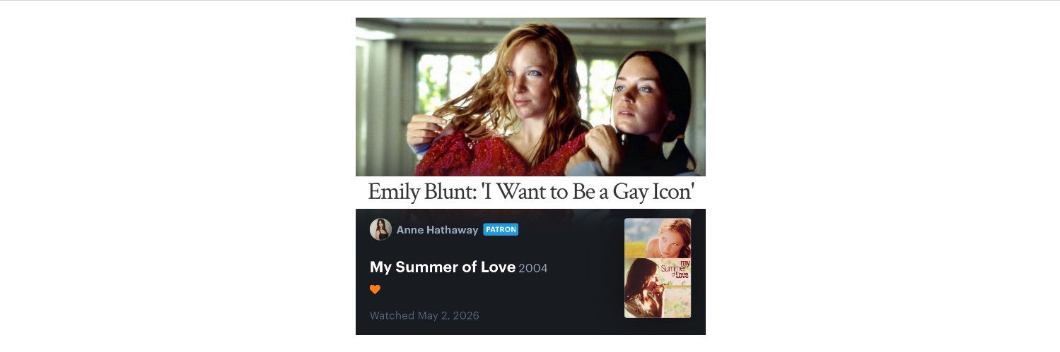 emily blunt's manager's banner
