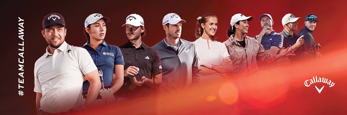 Callaway Golf Europe's banner