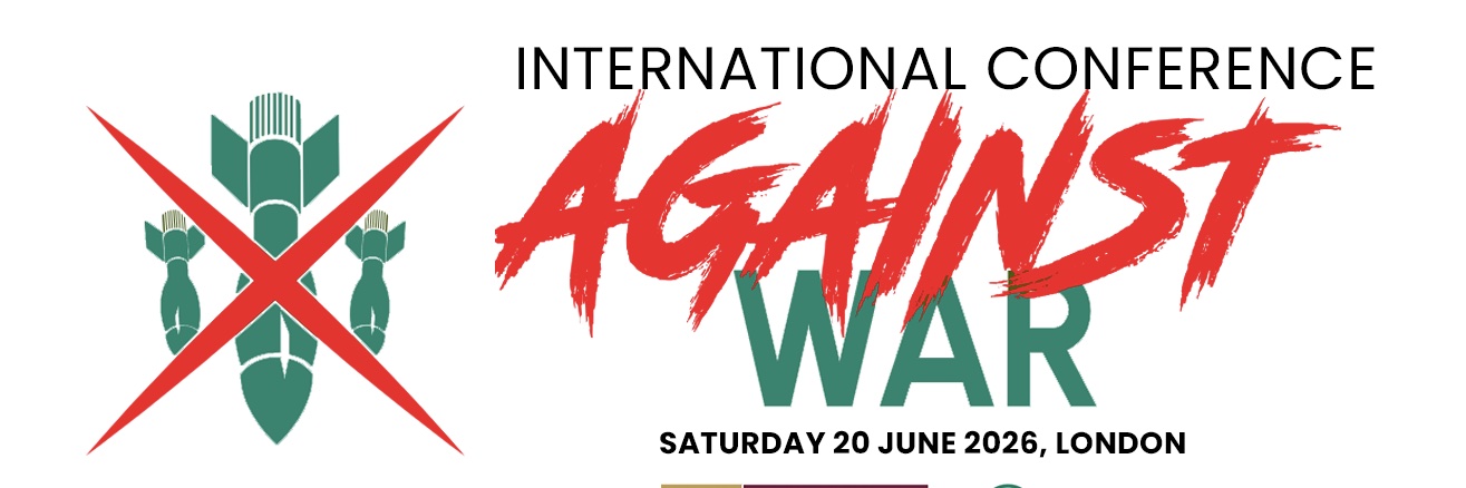 Stop the War Coalition's banner
