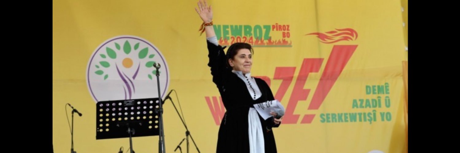 Leyla Zana's banner