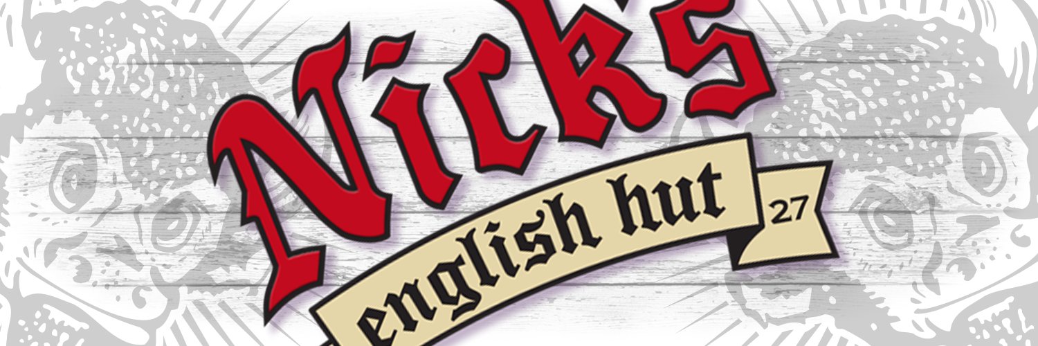 Nick's English Hut's banner