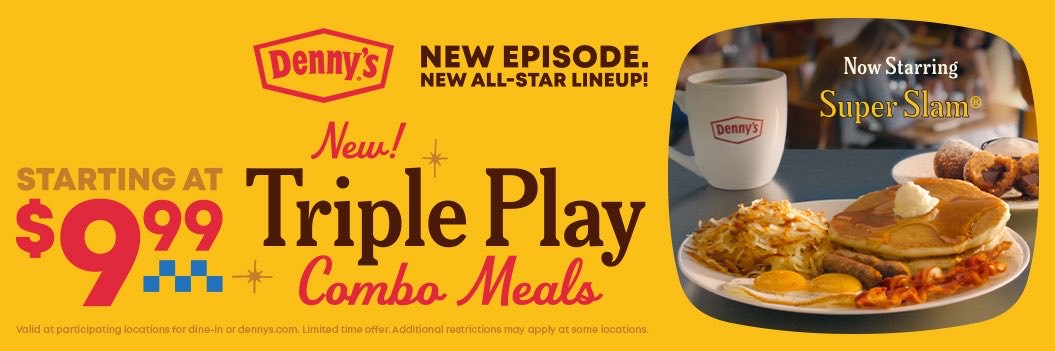 Denny’s's banner