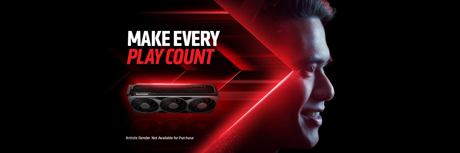 AMD Radeon's banner