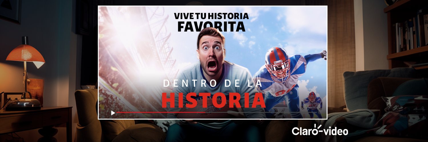 Claro video Perú's banner