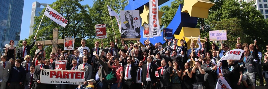 Die PARTEI Frankfurt's banner