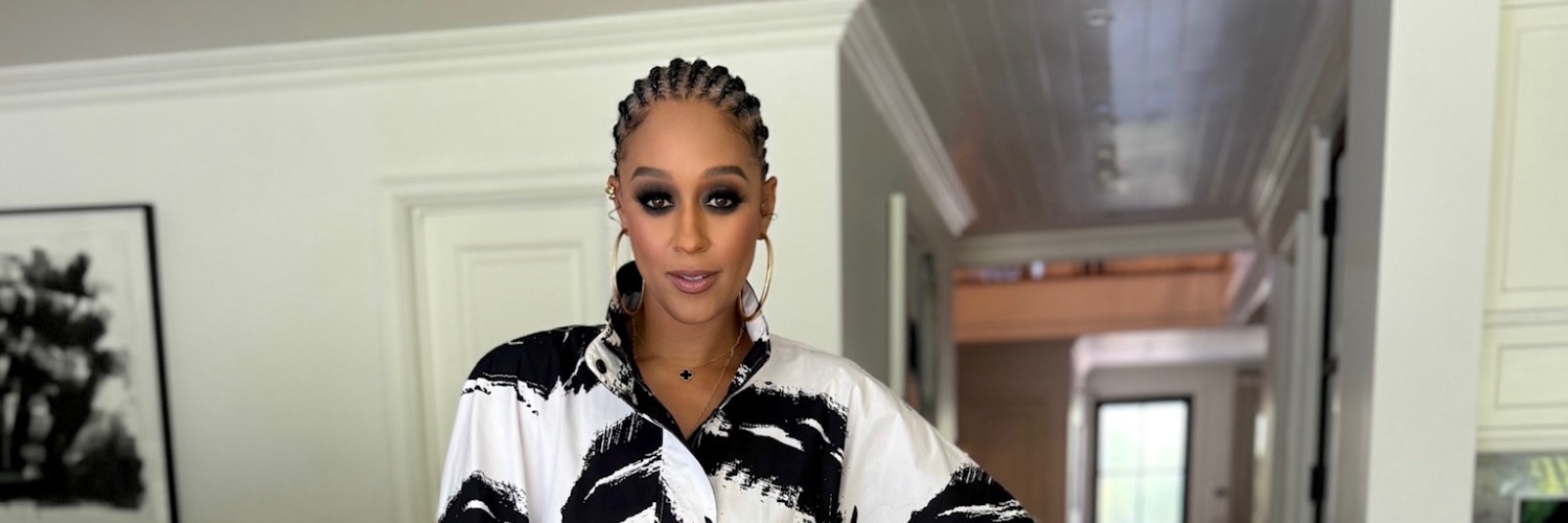 Tia Mowry's banner