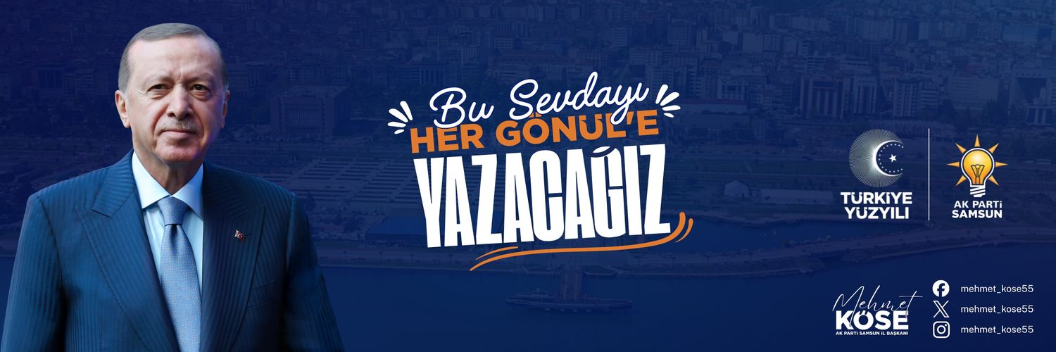 AK Parti Samsun's banner