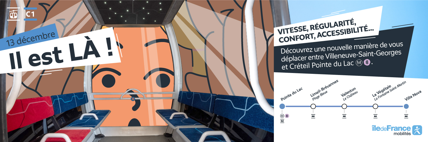 Bus Marne et Seine et Câble C1's banner