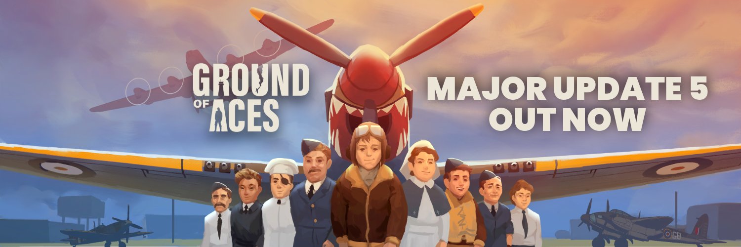 Blindflug Studios 🛩️ GROUND OF ACES's banner
