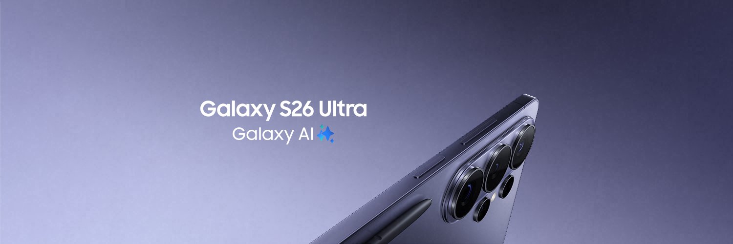 Samsung Japan's banner