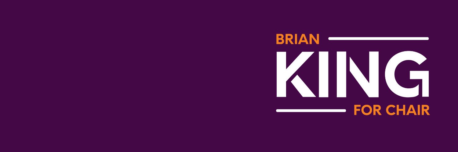 Brian S. King's banner
