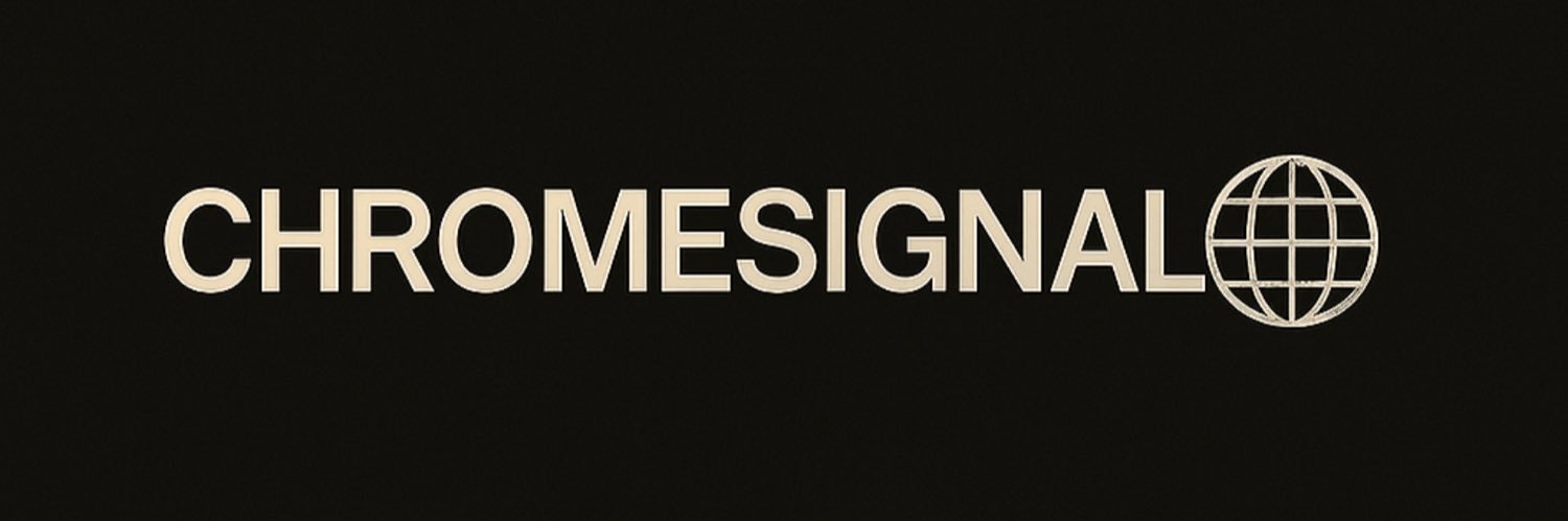 ChromeSignalMedia's banner