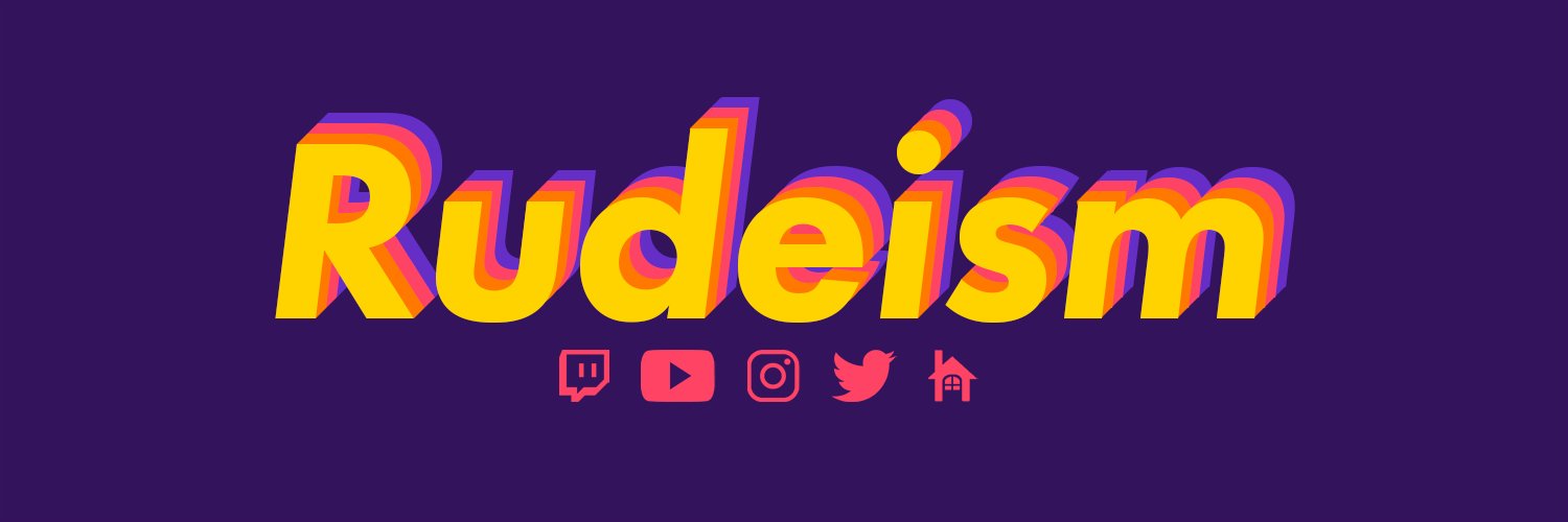 Rudeism's banner
