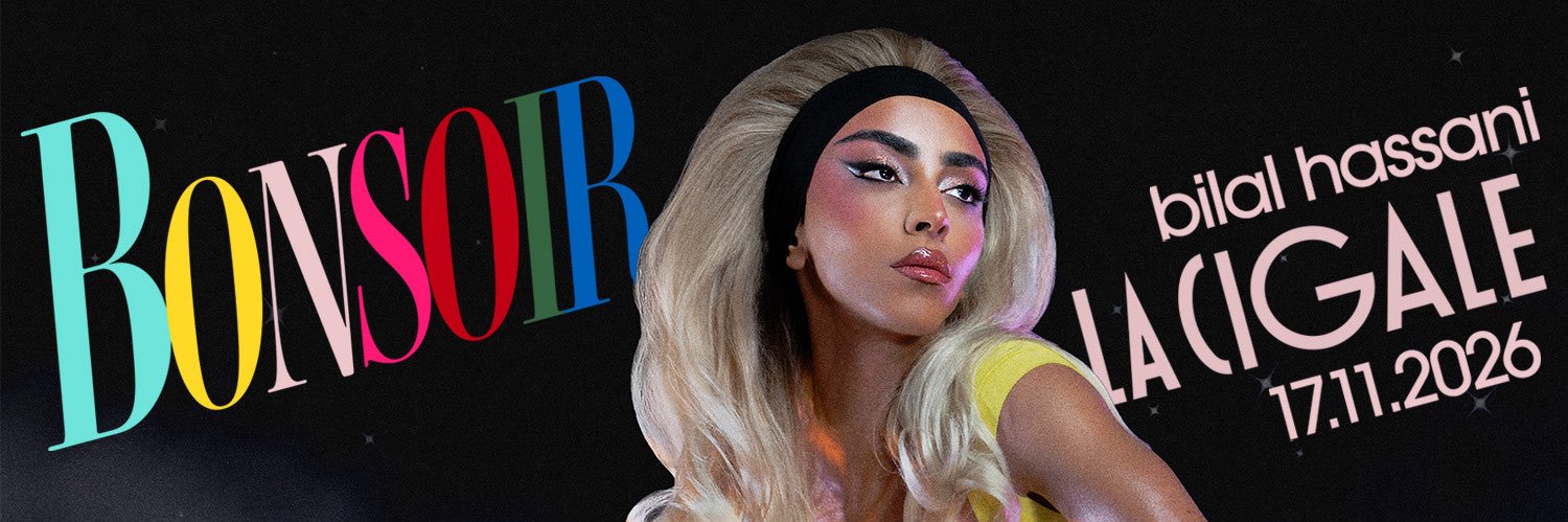 Bilal Hassani's banner