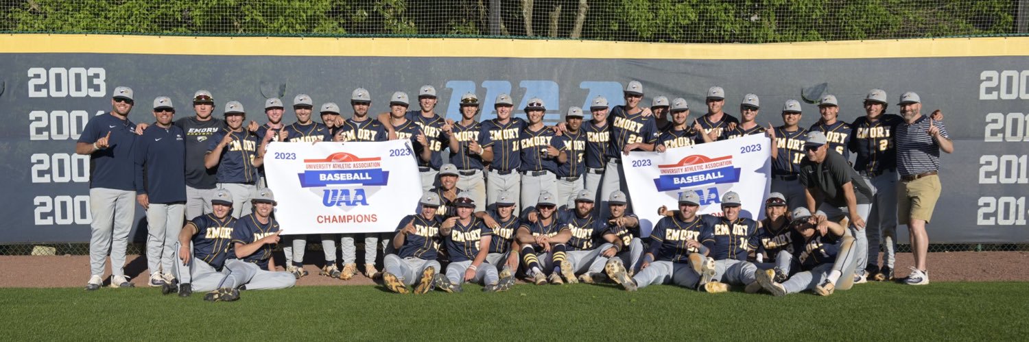 Emory Baseball's banner