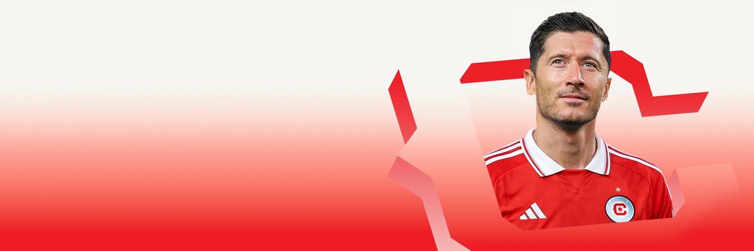 Robert Lewandowski's banner