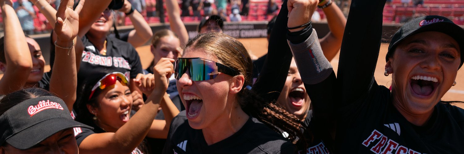 Fresno State Softball's banner