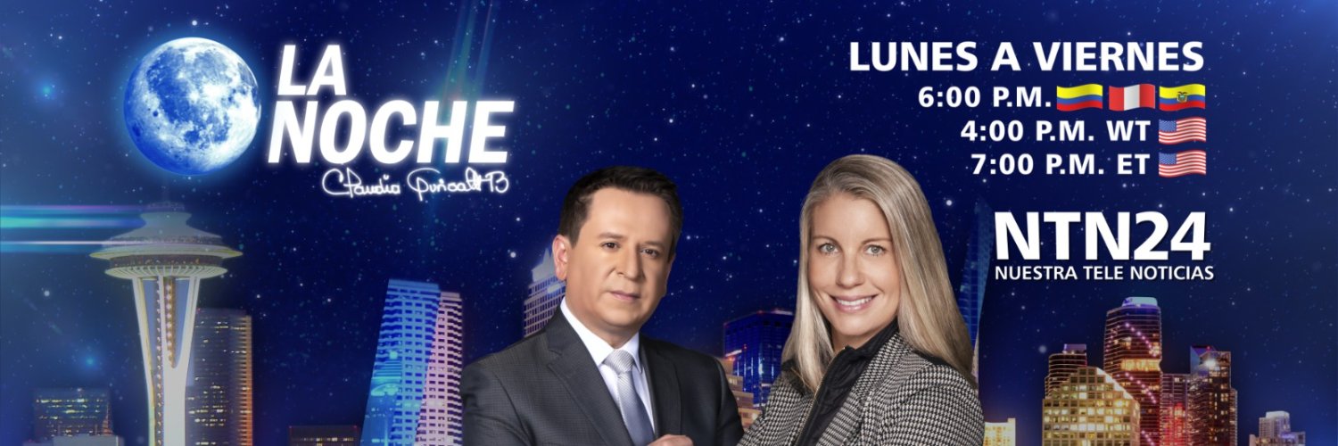 La Noche NTN24's banner