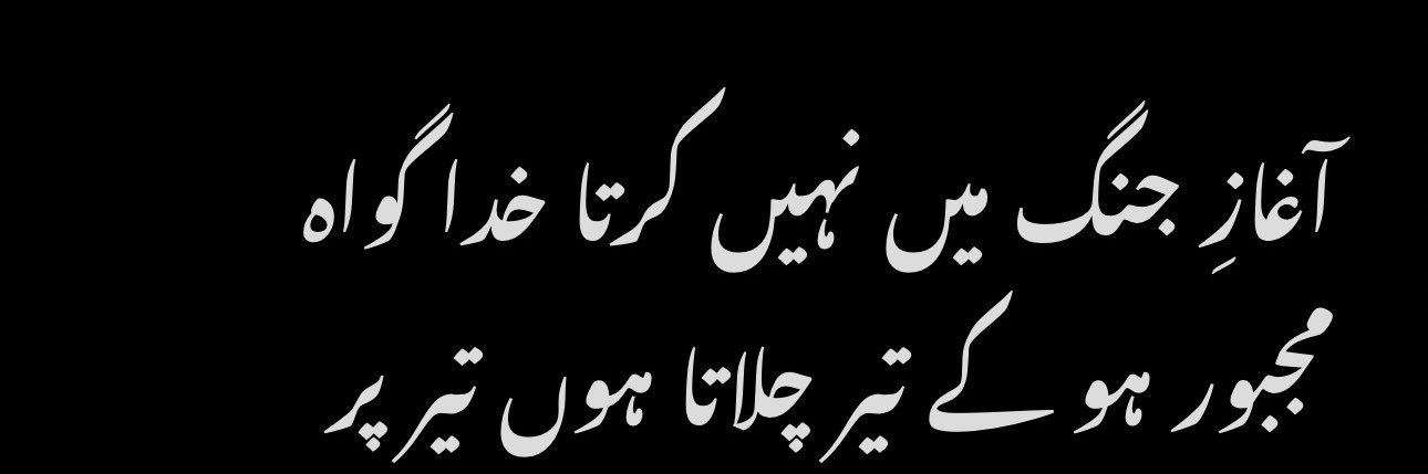 Sabahat Zakariya's banner
