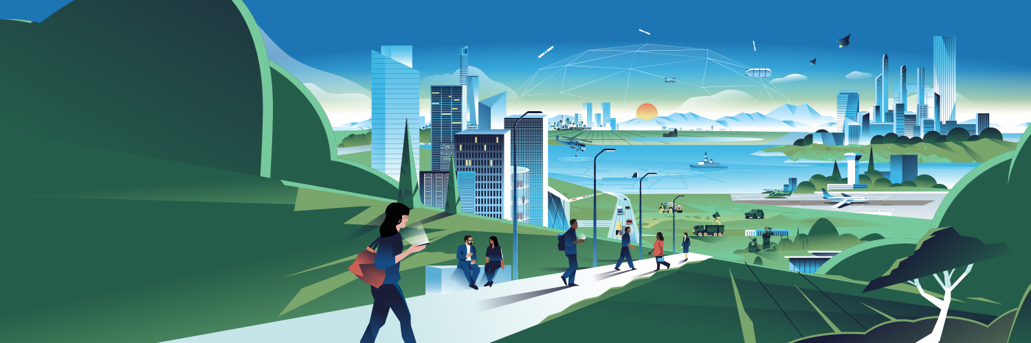 Thales Group's banner