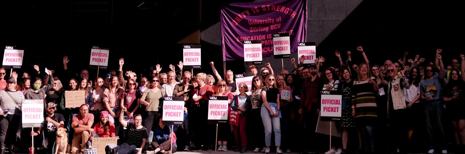 UCU Stirling's banner