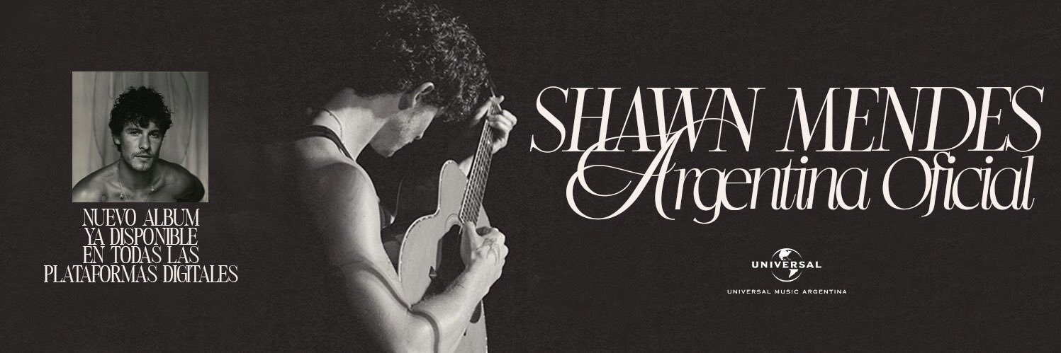 Shawn Mendes Argentina Oficial's banner