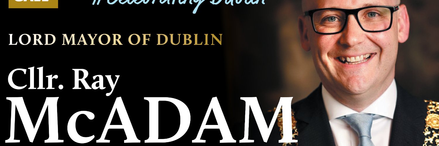 Cllr. Ray McAdam's banner