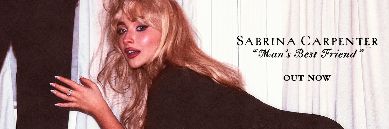 サブリナ・カーペンター日本公式 Sabrina Carpenter's banner