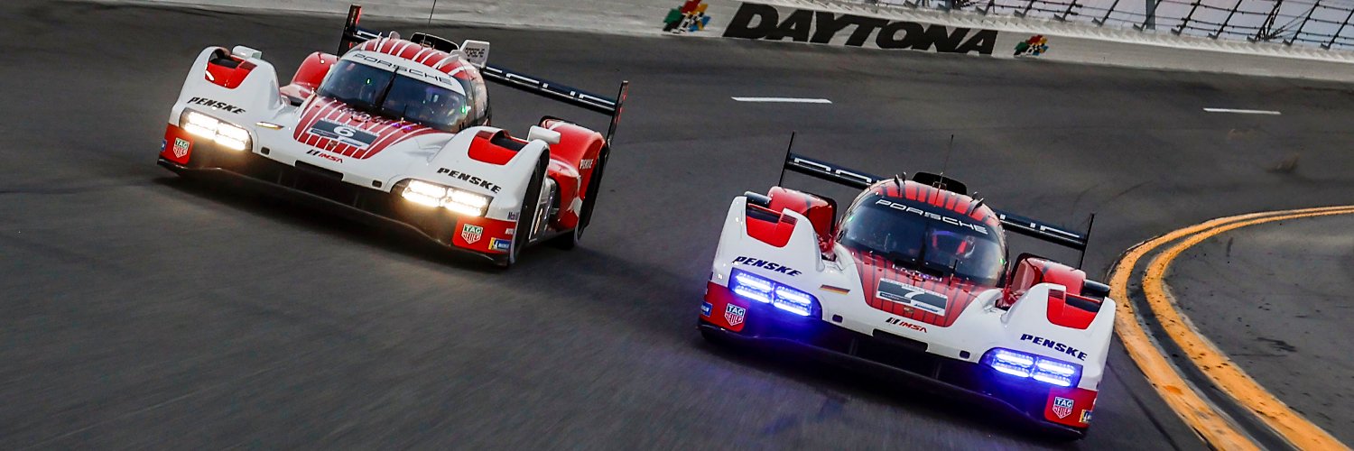 Porsche Motorsport's banner