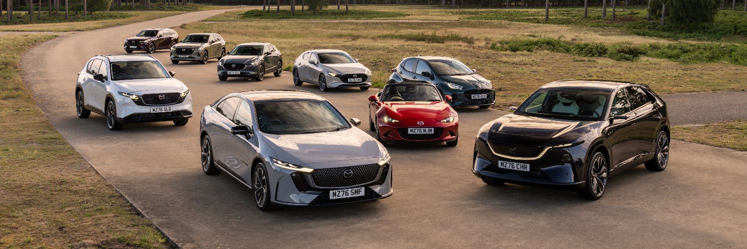 Mazda UK PR's banner