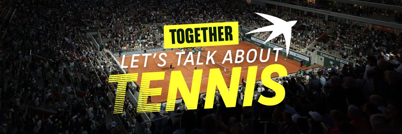 We Are Tennis's banner