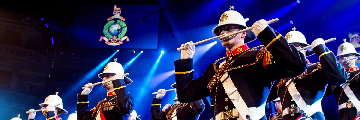 The Bands of HM Royal Marines's banner