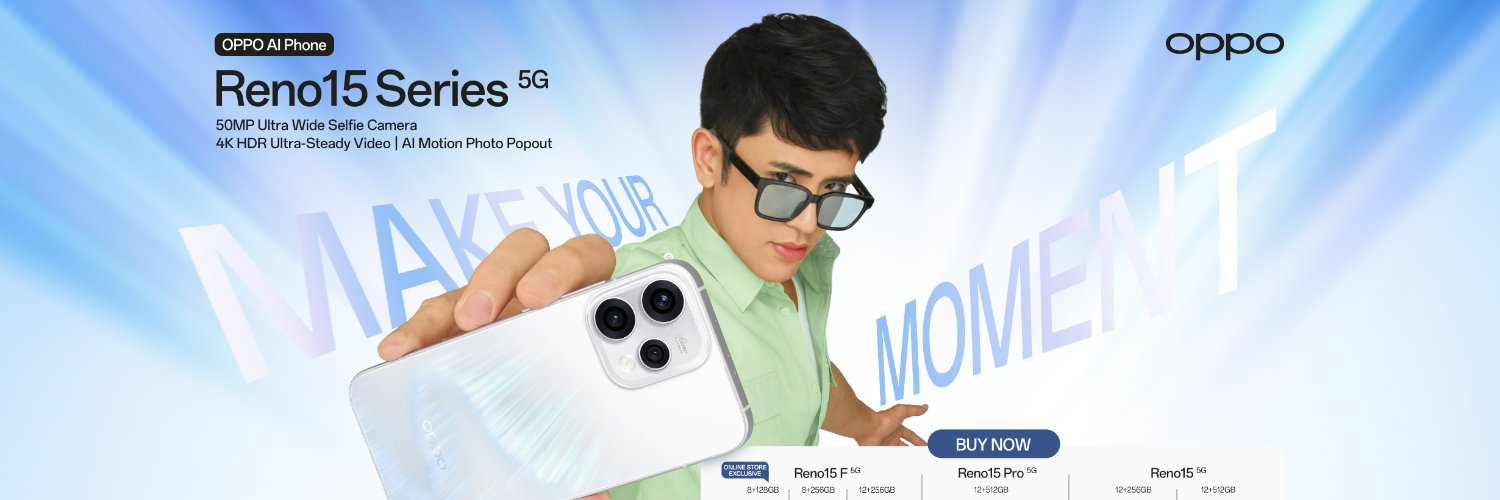 OPPO Philippines's banner