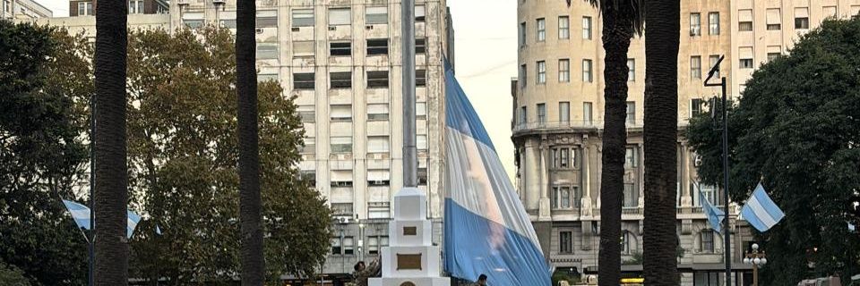 Francisco Adorni's banner