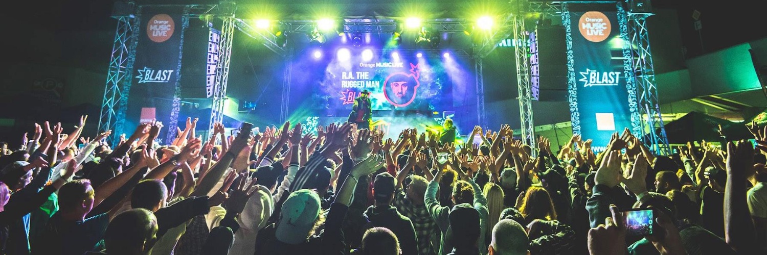 R.A. the Rugged Man's banner