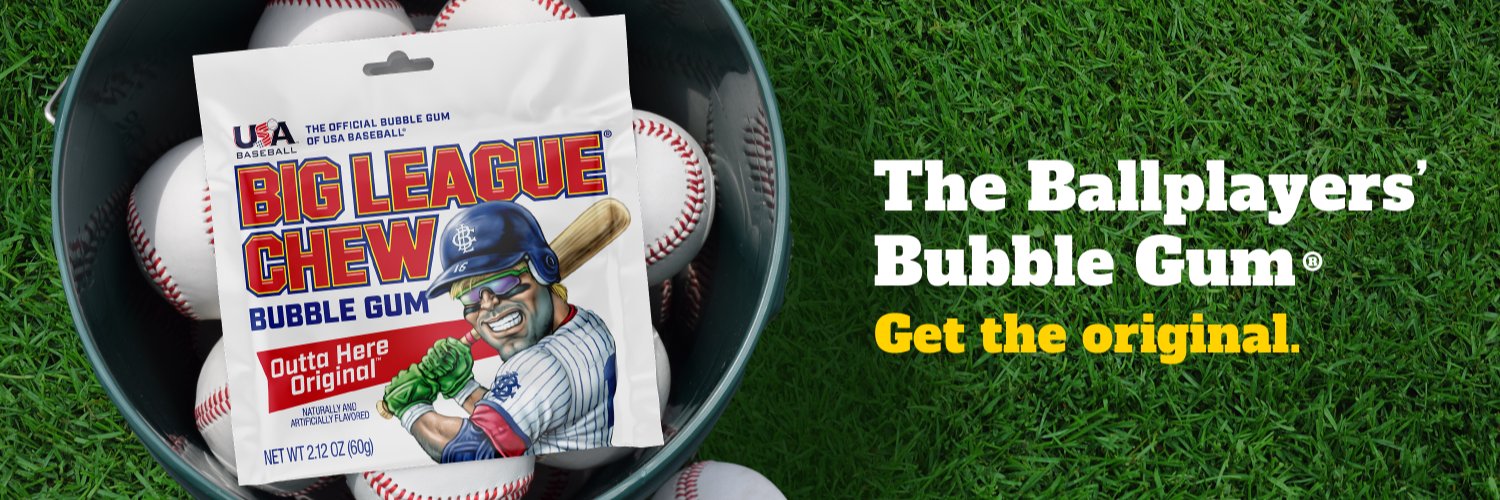 Big League Chew's banner