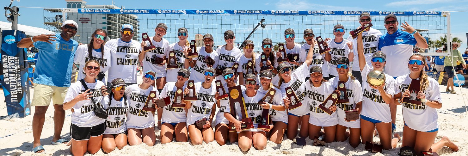 UCLA Beach VB's banner