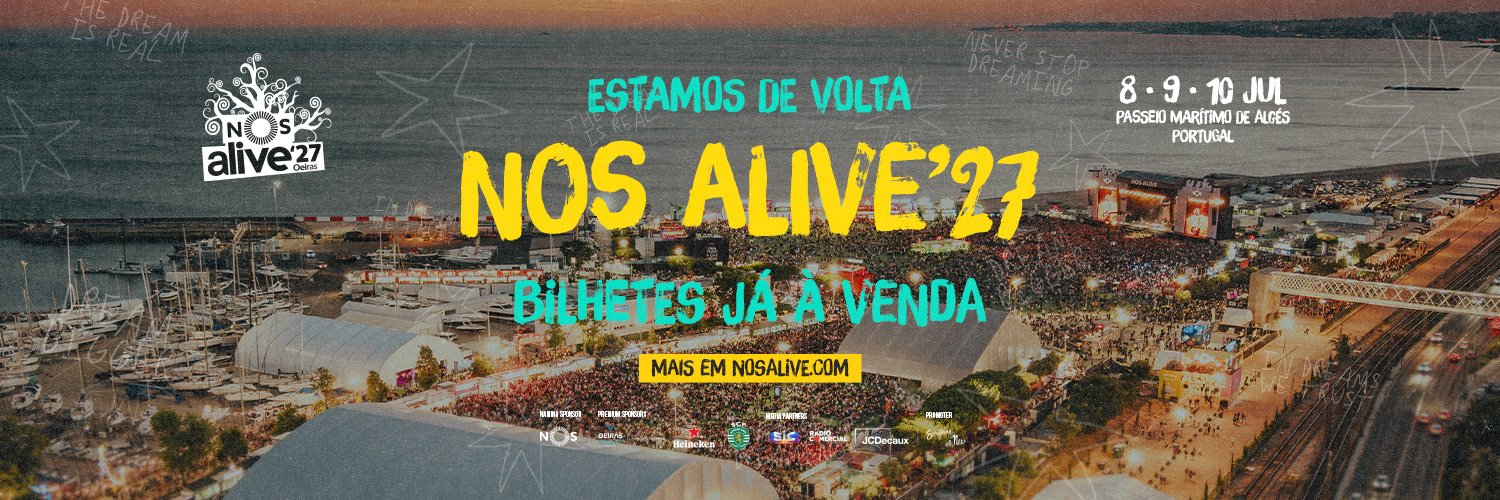 NOS Alive's banner