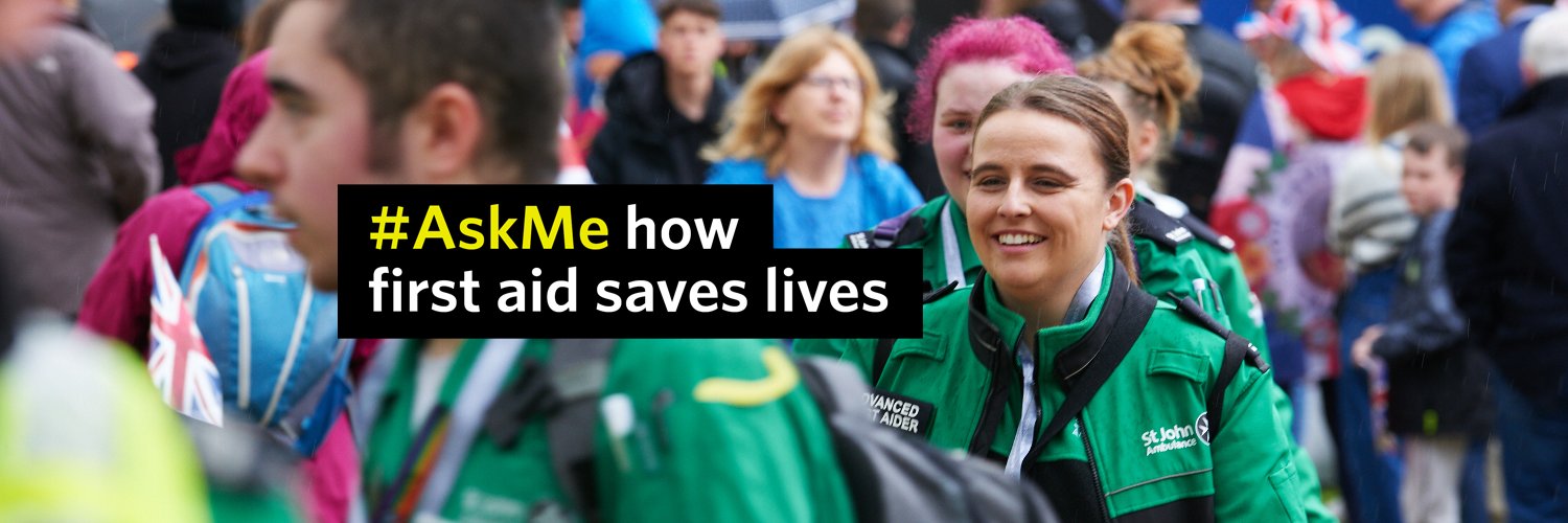 St John Ambulance England's banner