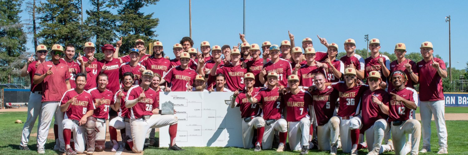 Willamette Baseball's banner