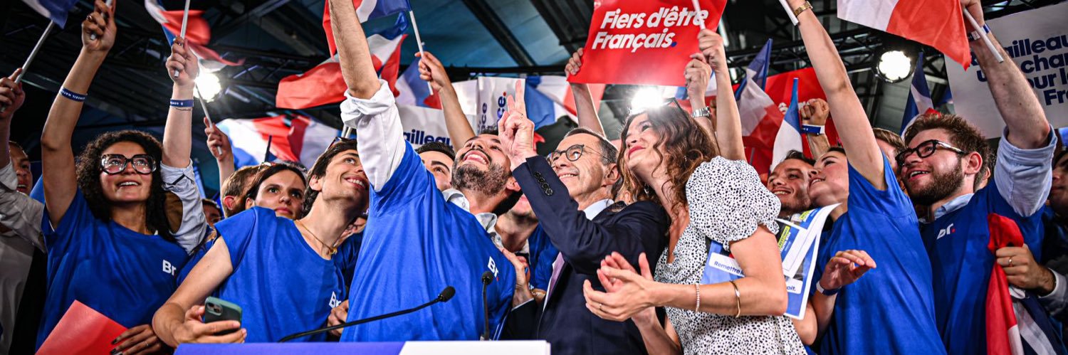 Les Jeunes Républicains's banner