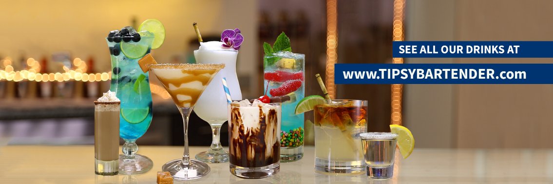 Tipsy Bartender's banner