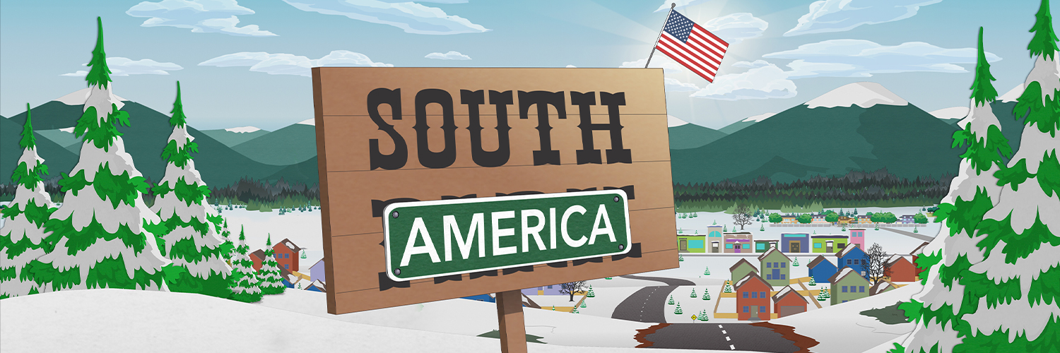 South America's banner