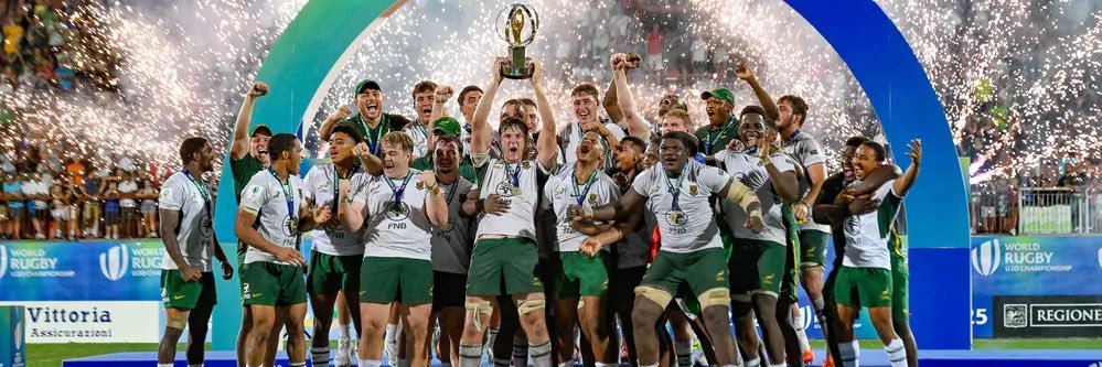 SA Junior Rugby's banner