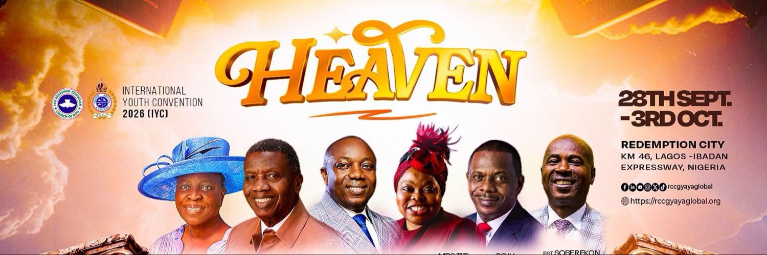 Pastor Adeboye's banner