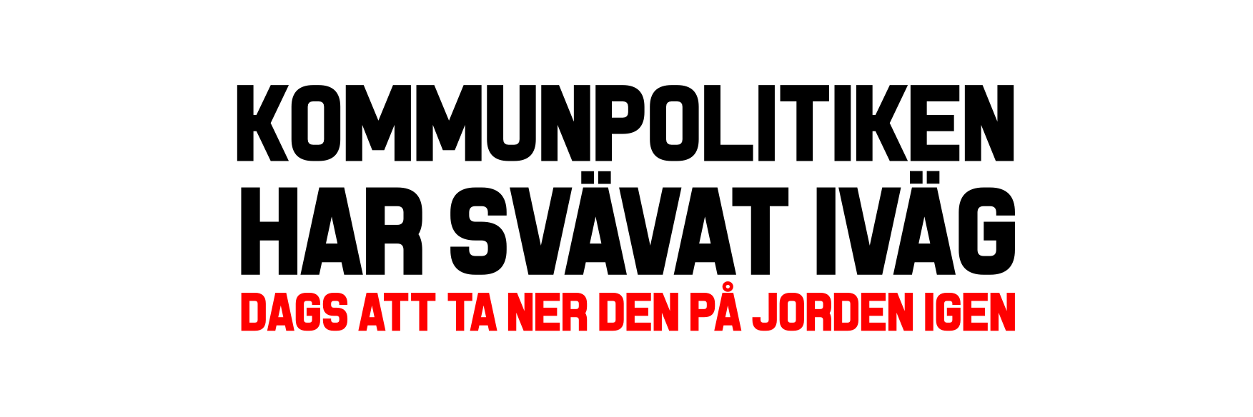 Örebropartiet's banner
